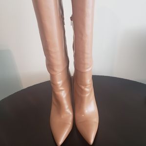 Jeffrey Campbell size 8 tall tan boots